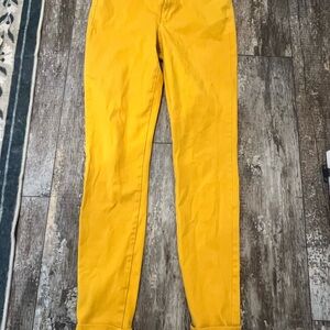 Old Navy Women's Mustard Skinny Jeans